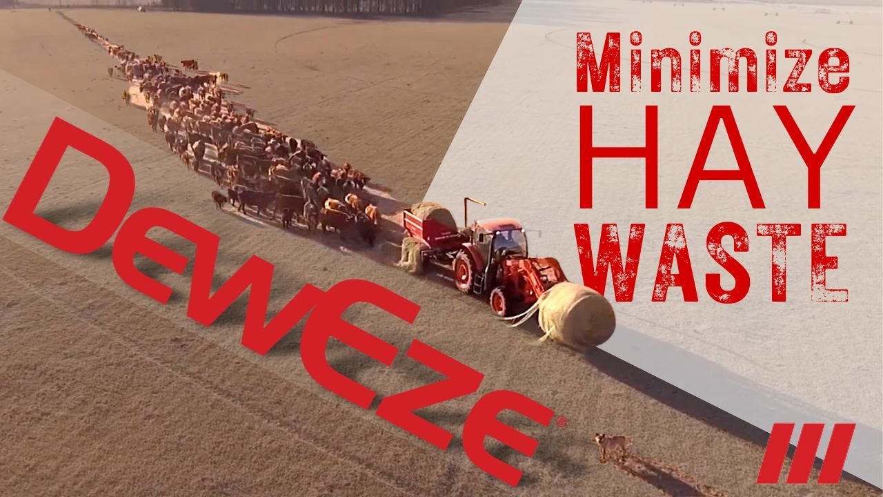 How To Minimize Hay Waste With The S3 Hay Processor | DewEze