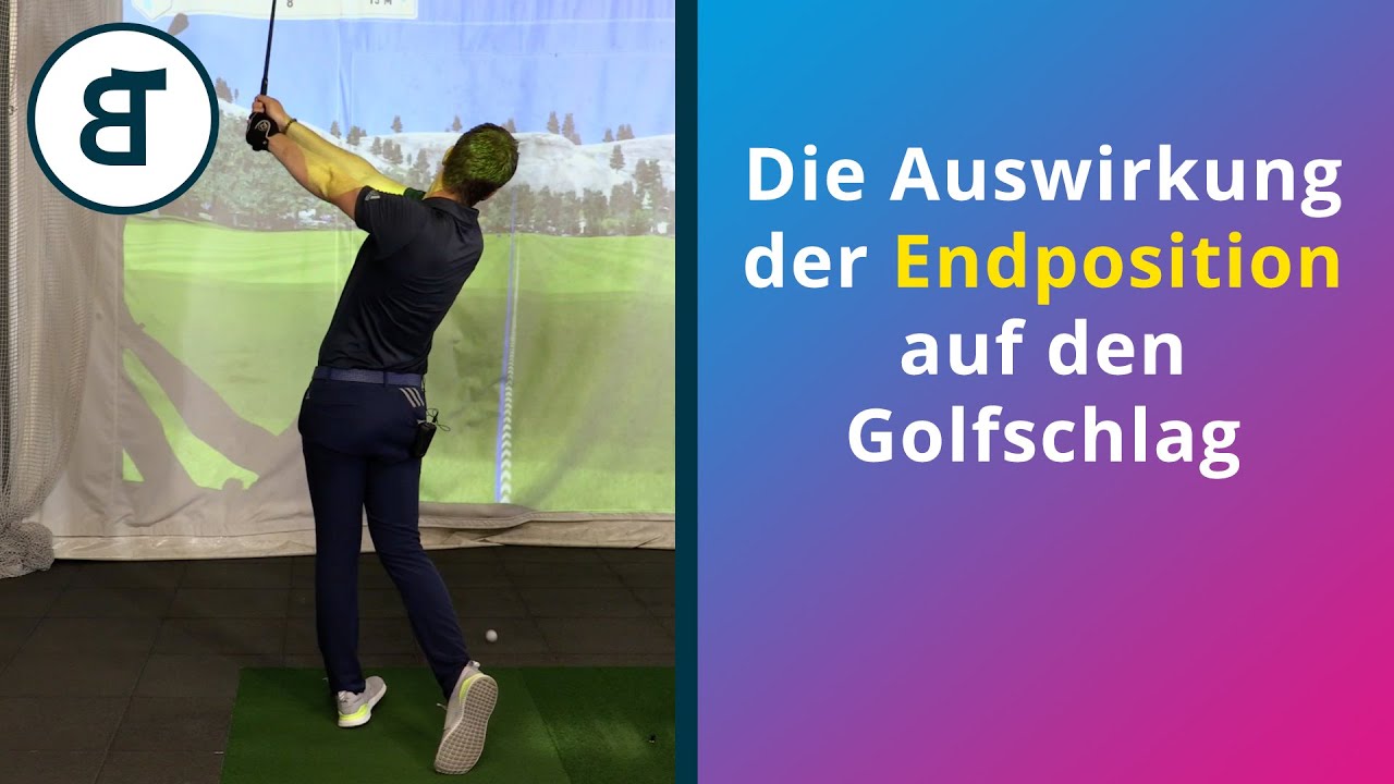 Mit dem Finish den Ballflug verändern | der Einfluss der Endposition auf den Golfschlag