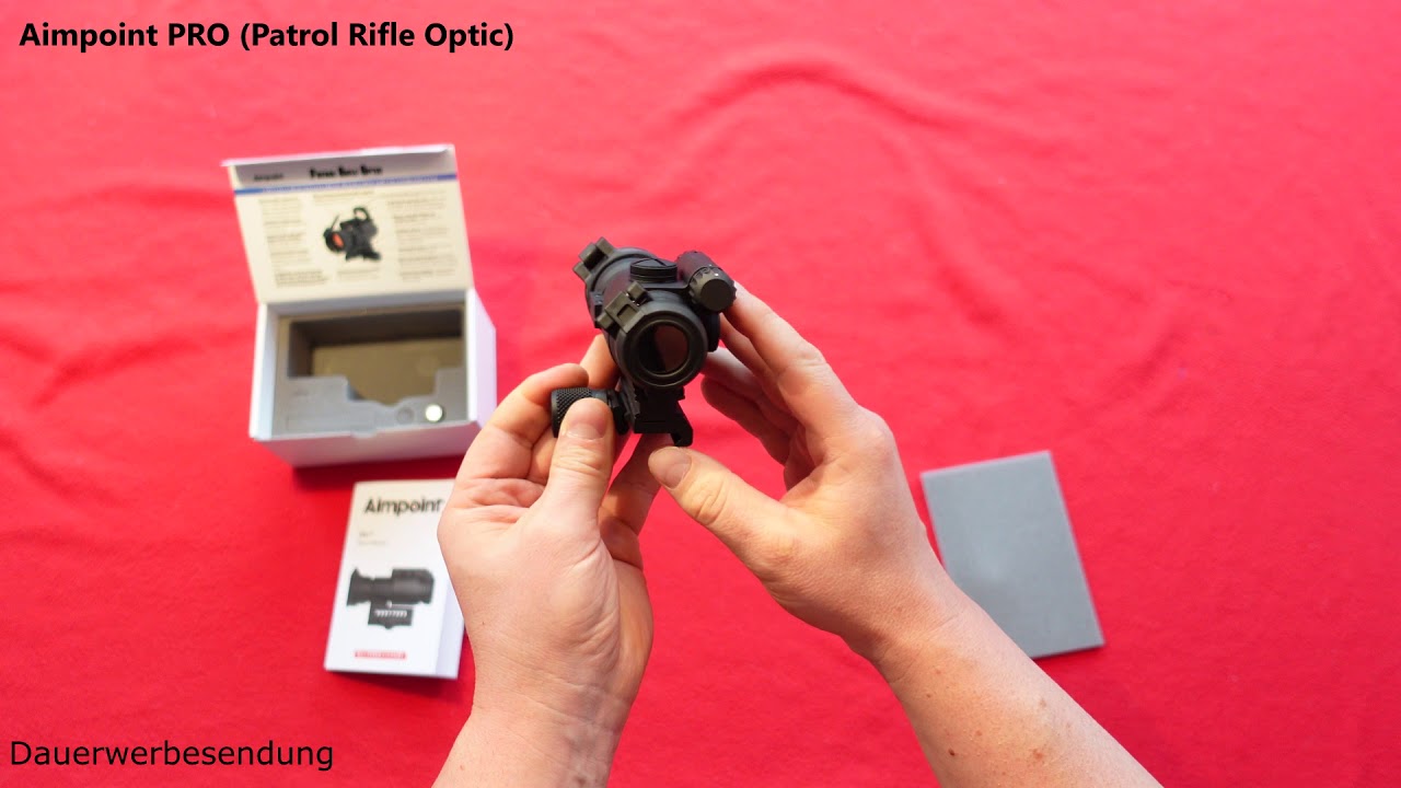 Vorstellung Aimpoint Patrol Rifle Optic PRO