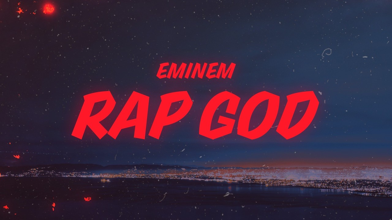 Eminem - Rap God (Lyrics)
