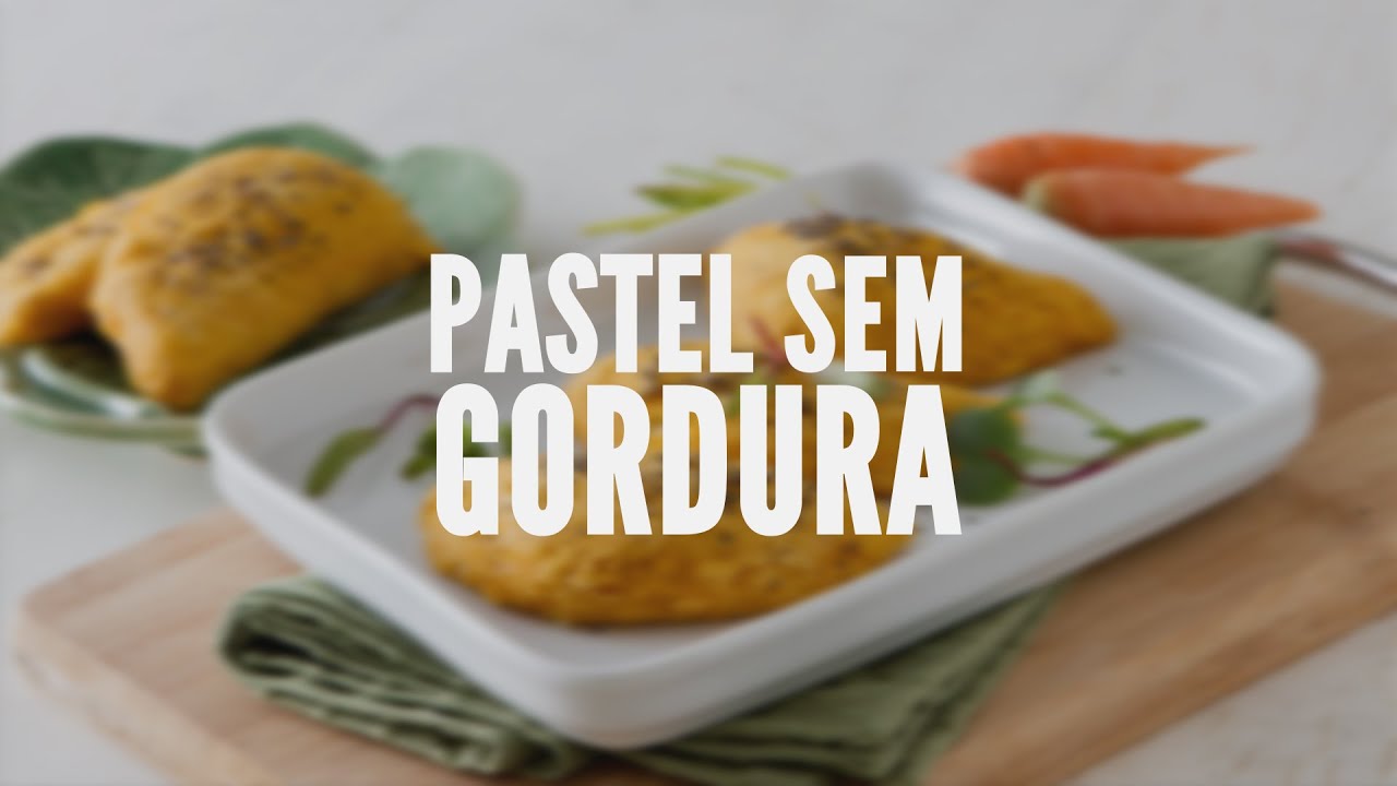 Pastel sem gordura | Receitas Saudáveis - Lucilia Diniz