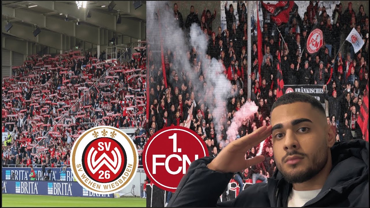 Wiesbaden vs. Nürnberg Stadionvlog 🏟️ Spiel auf Augenhöhe! HEFTIGE Proteste seitens Nürnberg👊