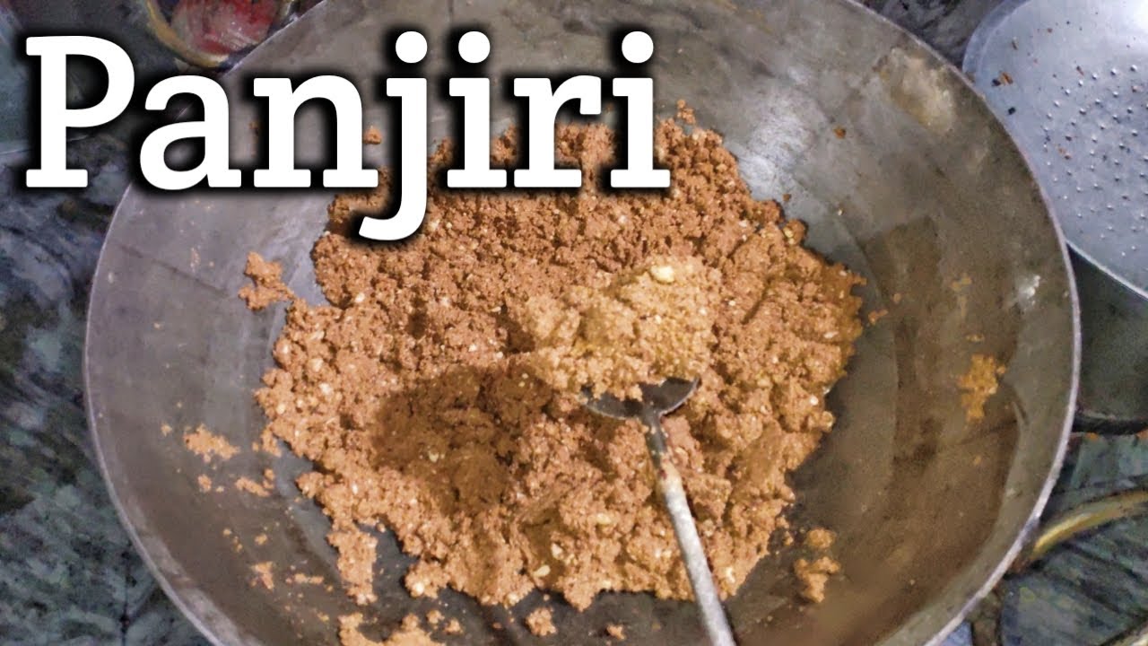 Halwai style Panjiri banana sikhe | How to make Panjeeri in Halwai style | Panjiri recipe