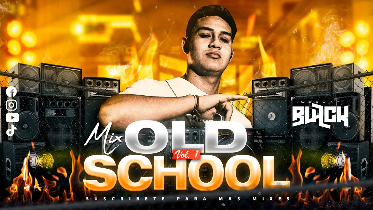 REGGAETON OLD SCHOOL MIX - BLACK ( ROMPE, LA NUEVA Y LA EX, BAILA MORENA, GASOLINA)