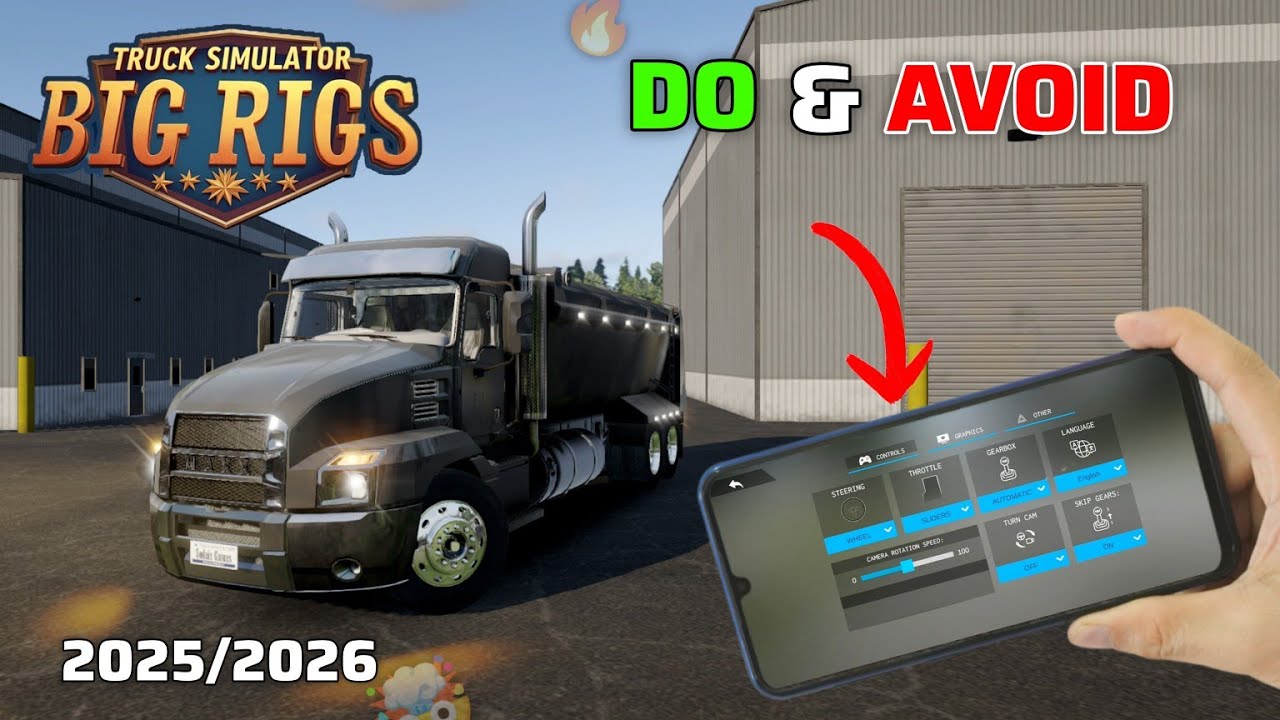 8 Things you need to Do And Avoid In Truck Simulator Big Rigs