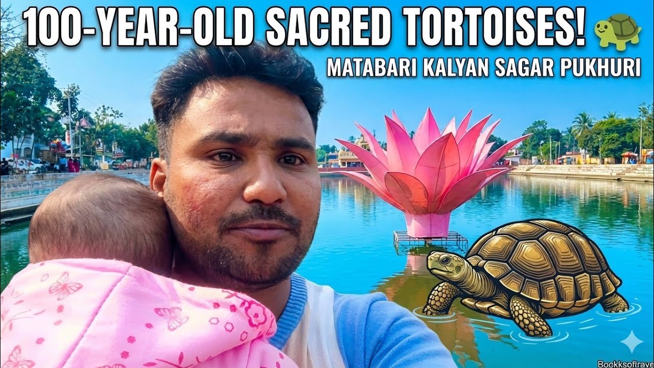 Exploring the Mystery of Matabari Pukhuri |Tripureswari Shakti Peetha100-Year-Old Sacred Tortoises! 