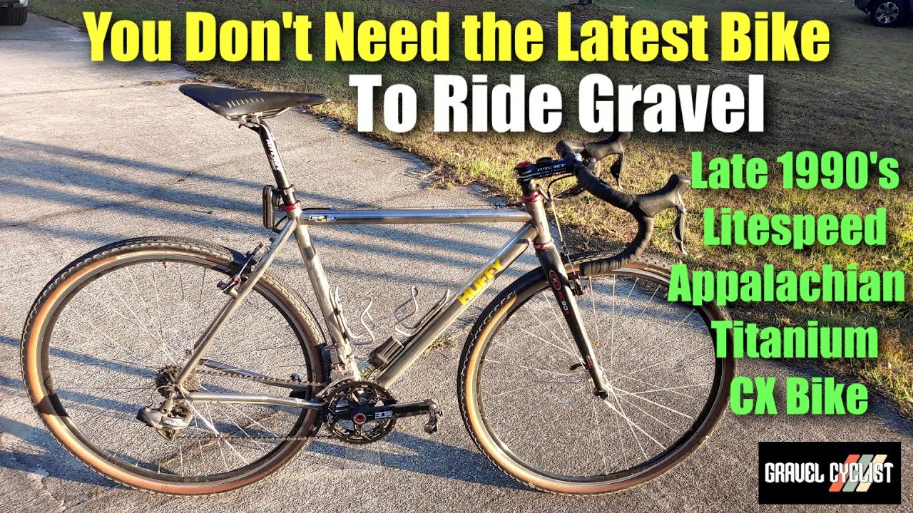 You don't need the Latest Bike to Ride Gravel: Litespeed Titanium CX Bike