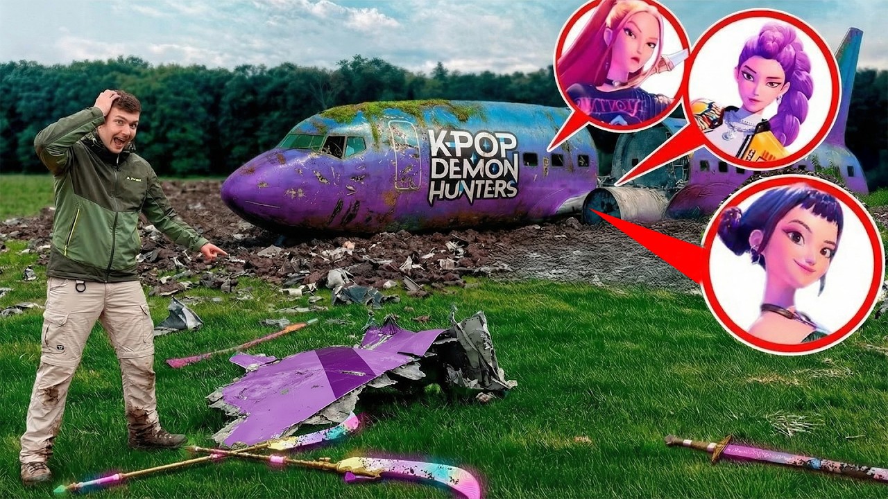 We Found K-Pop Demon Hunters’ Crashed JET! *not clickbait*