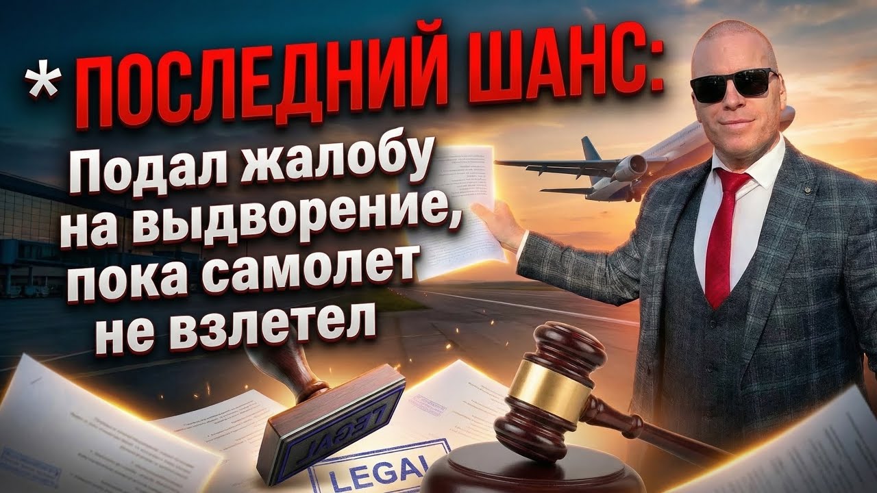 #2 ПОСЛЕДНИЙ ШАНС: подал жалобу в суд пока самолет не улетел (часть 2)