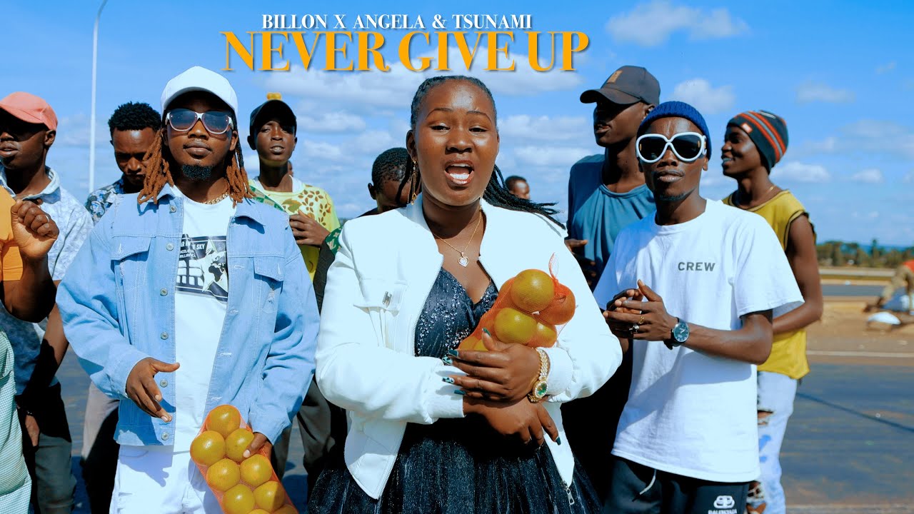 I WILL NEVER GIVE UP _-_ANGELA KEREBEI//TSUNAMI BEIBY & BILLON (OFFICIAL 4K VIDEO)