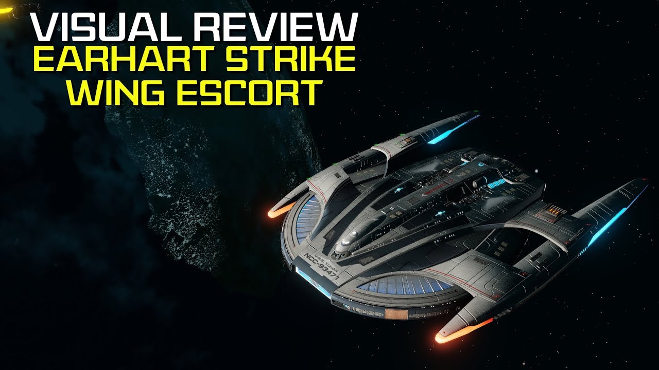 Визуальный обзор | Эскортное крыло Эрхарт | Star Trek Online
