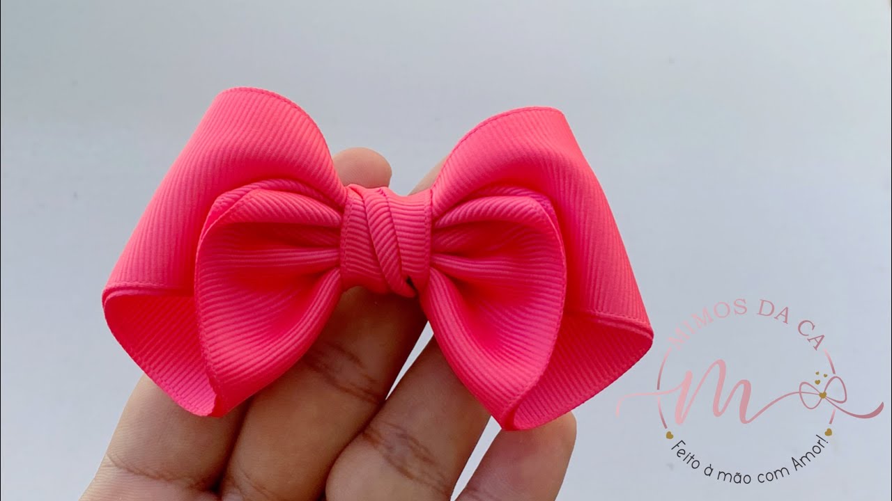 LAÇO GRINGO🎀MOÑO FACIL - DIY