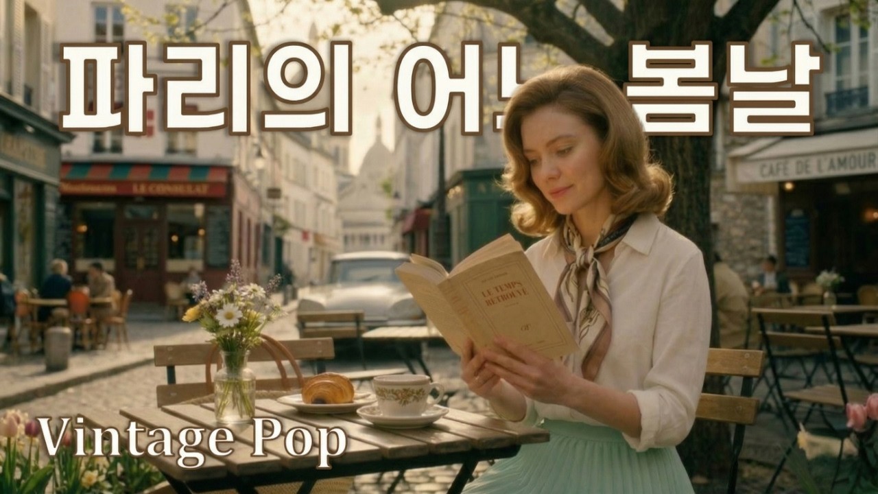 [Playlist]🗼에펠탑 아래서 듣는 달콤한 팝 | Paris Vintage Pop | 올드팝(60s) 💿