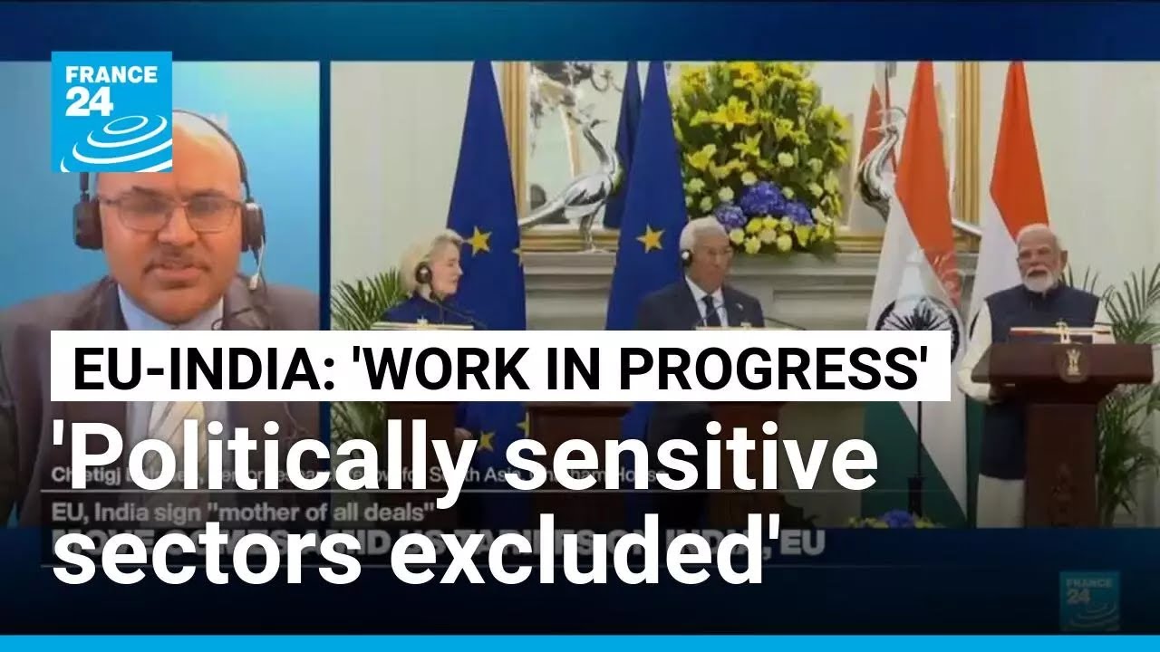 Two decades in the making: EU, India sign trade deal, ushering in a 'multidimensional relationship'