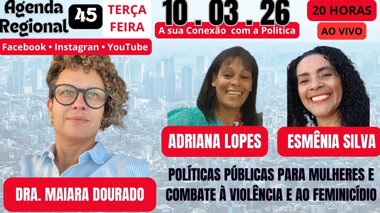 Políticas Públicas para Mulheres e Combate à Violência e ao Feminicídio.