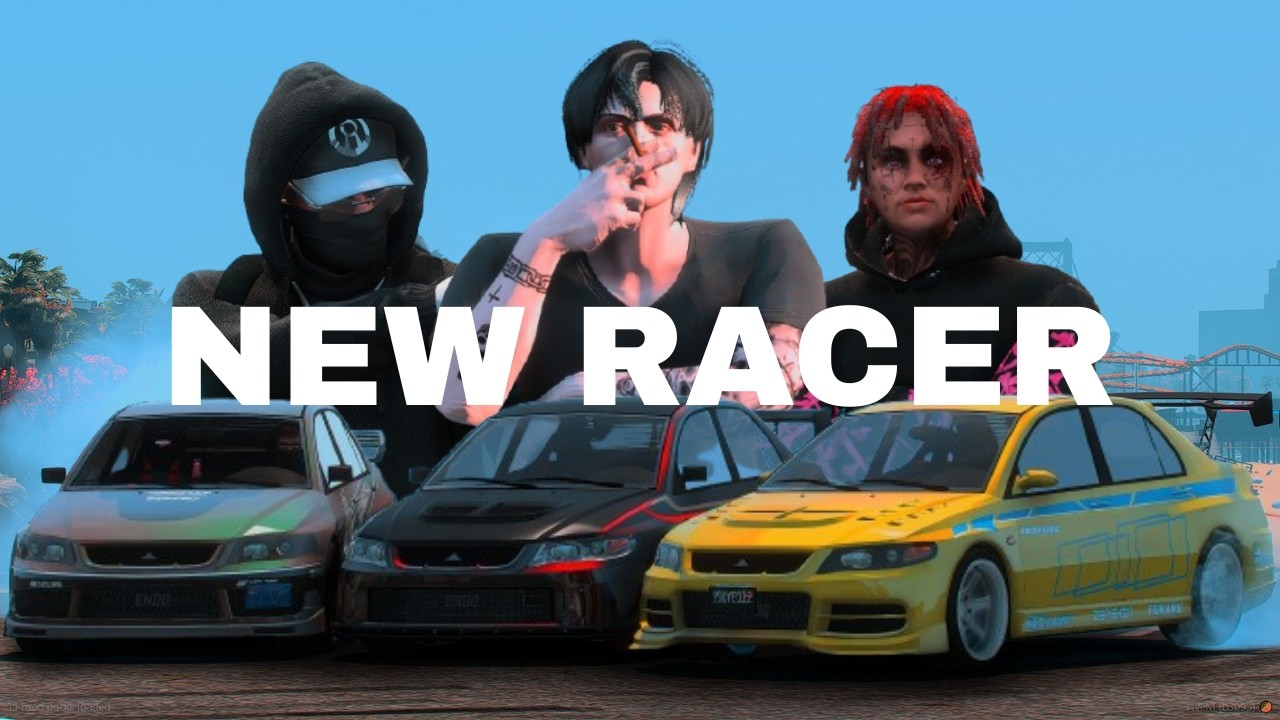 NEKAT BALAPAN DI TRACK DENGAN PEMBALAP PRO DI GTA 5 ROLEPLAY