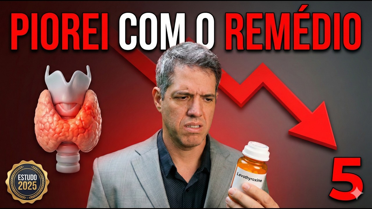 Tomei remédio da TIREOIDE por Anos e PIOREI — Faltavam 5 Exames (Estudo 2025) HIPOTIREOIDISMO