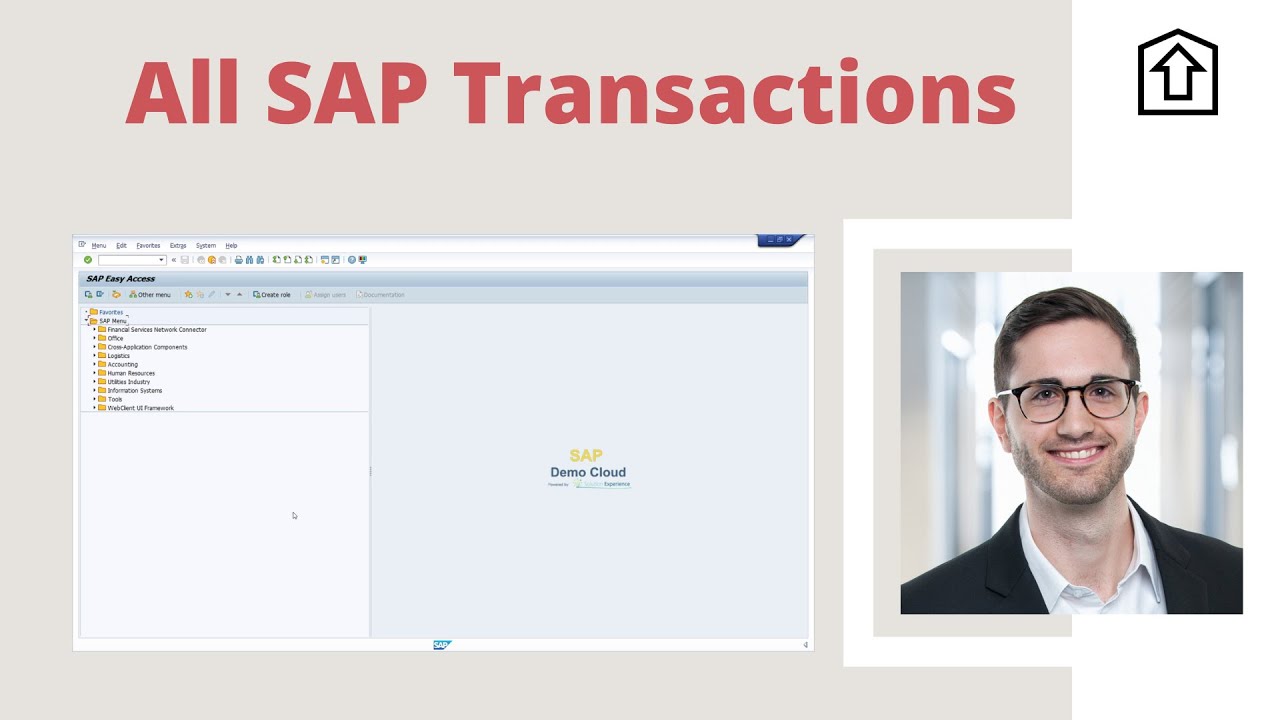Все транзакции SAP в SAP ERP и SAP S/4HANA