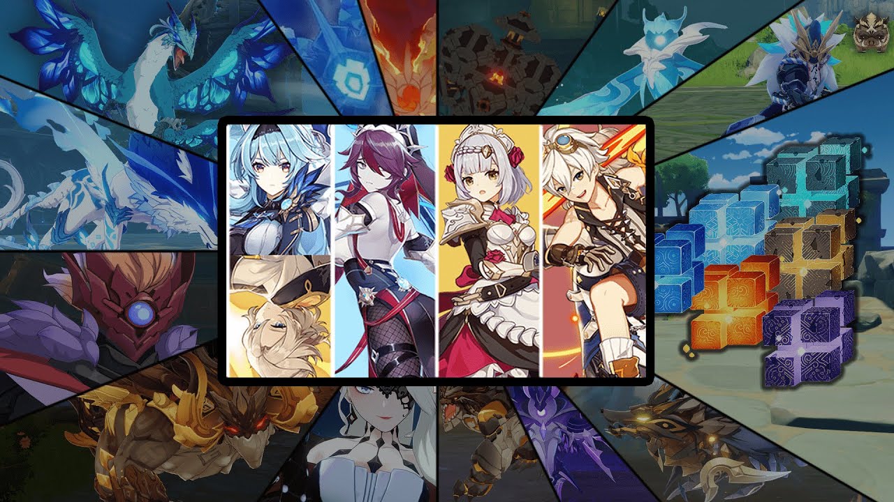 Current Banner [Eula/Albedo, Noelle, Rosaria,  Bennett] Against All Bosses In The Game