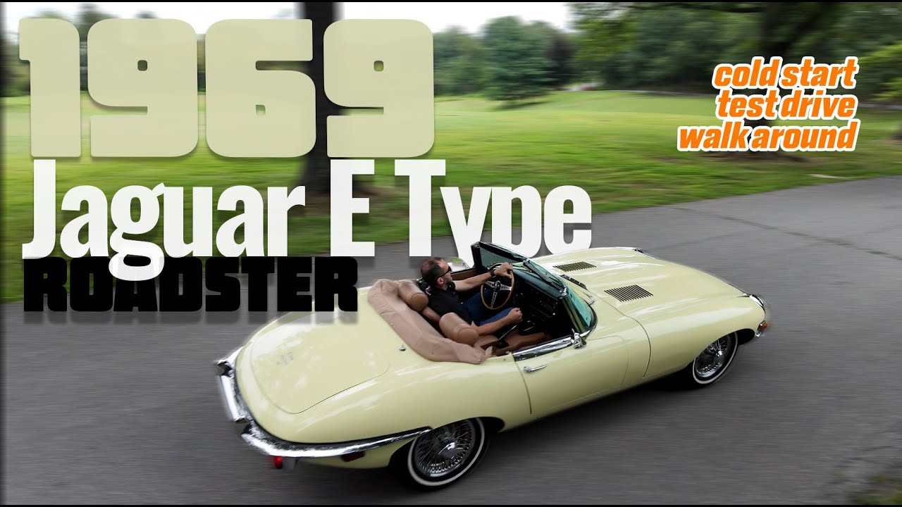 1969 Jaguar E-Type Series II Roadster | Primrose Yellow, Matching Numbers, British Icon Restored