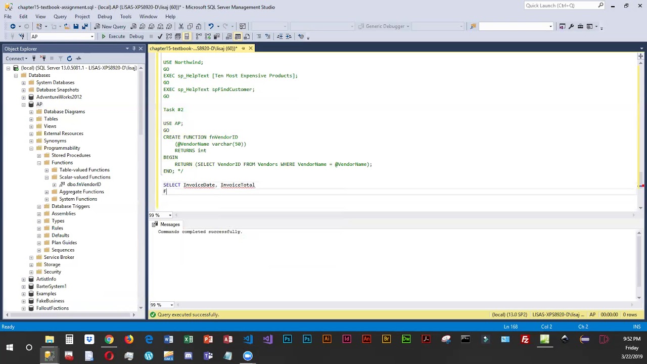SQL Server User Defined Functions