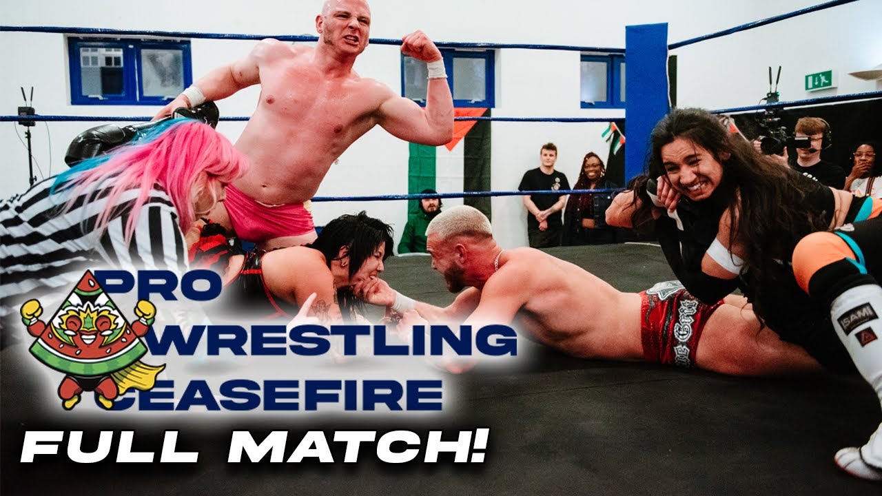FULL MATCH: Charli Evans & Connor Mills vs Kanji & Jordon Breaks (Pro Wrestling CEASEFIRE)