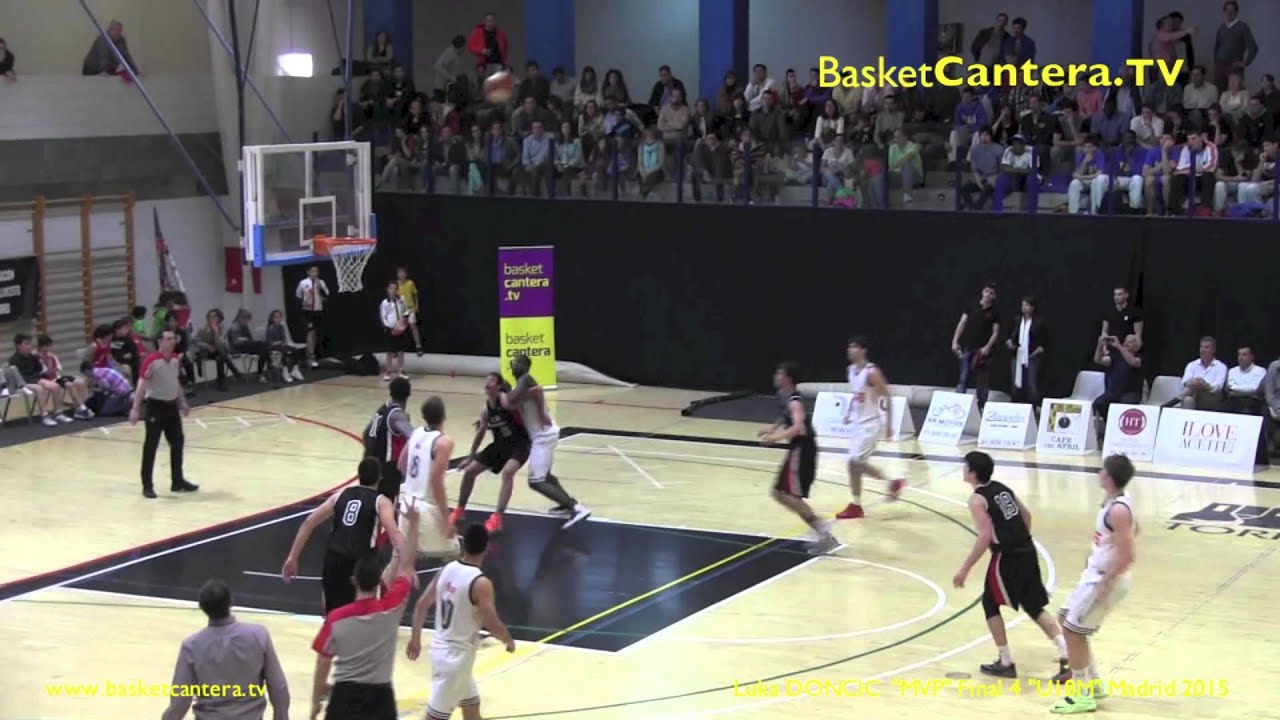 LUKA DONCIC (´99) Real Madrid, MVP Final four U18M Madrid 2015 (BasketCantera.TV)