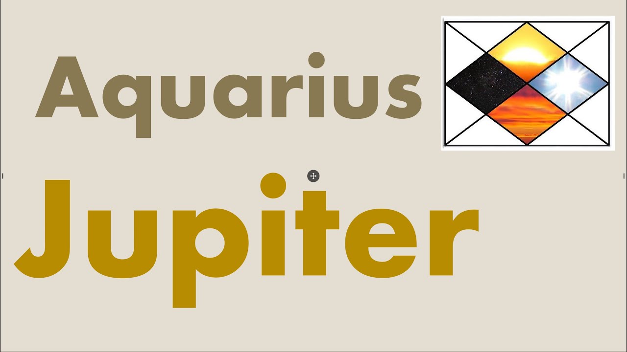 Jupiter in Aquarius