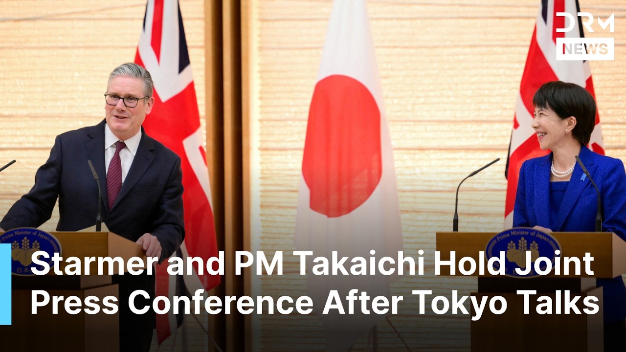 FULL PRESSER: Starmer and Japan’s PM Takaichi Hold Joint Press Conference After Tokyo Talks | AC1B