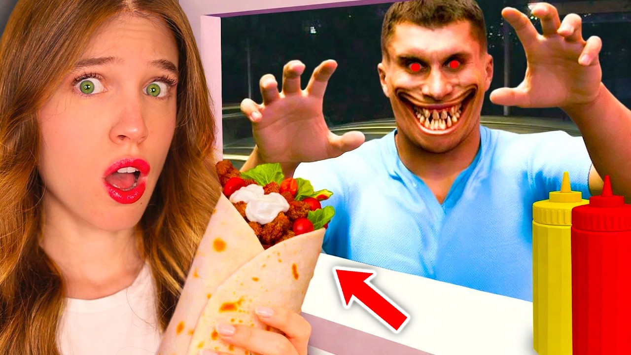VENDO COMIDA A LAS 3 AM y SALE MAL... | Roblox Scary Shawarma Kiosk
