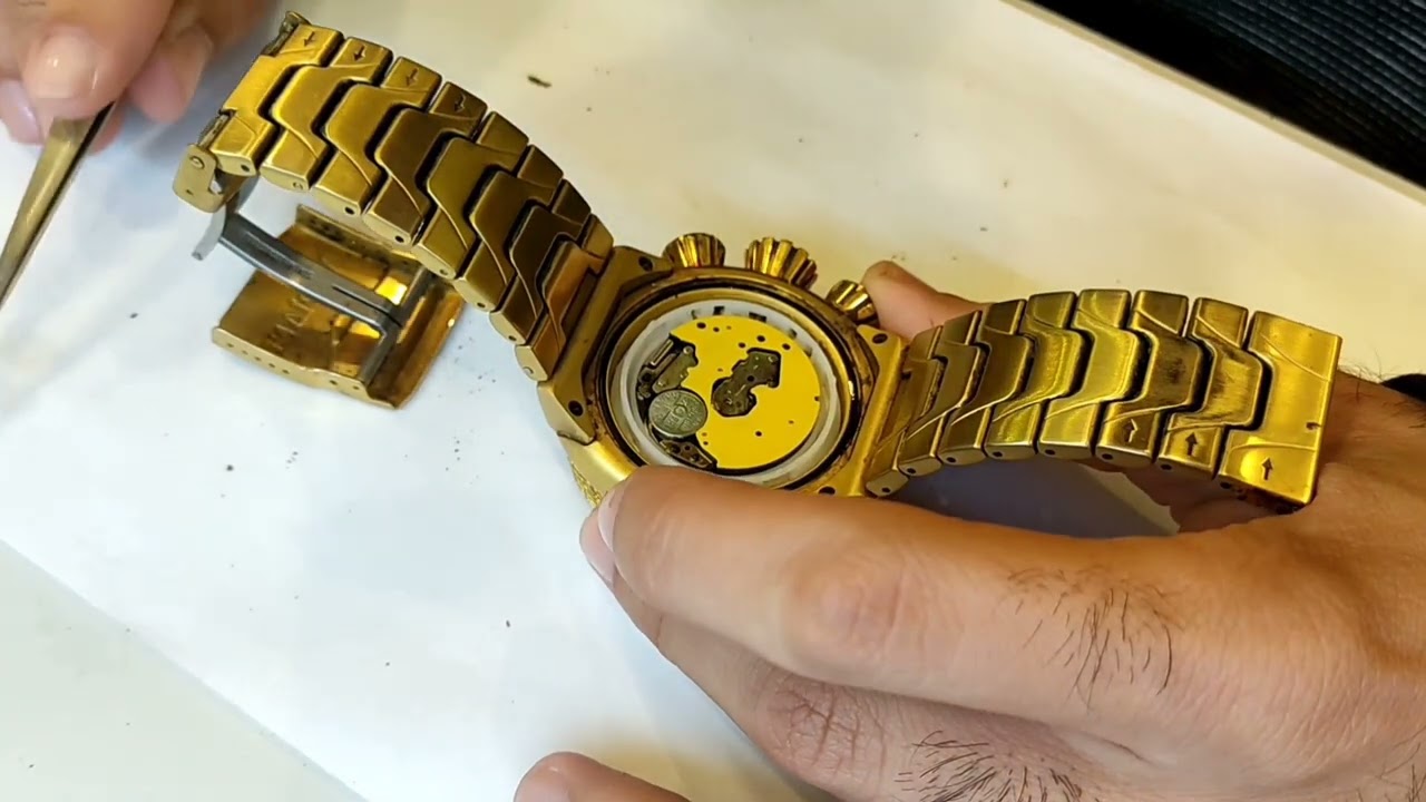 COMO TROCAR A BATERIA DO JEITO CERTO DO RELOGIO INVICTA THUNDERBOLT ORIGINAL