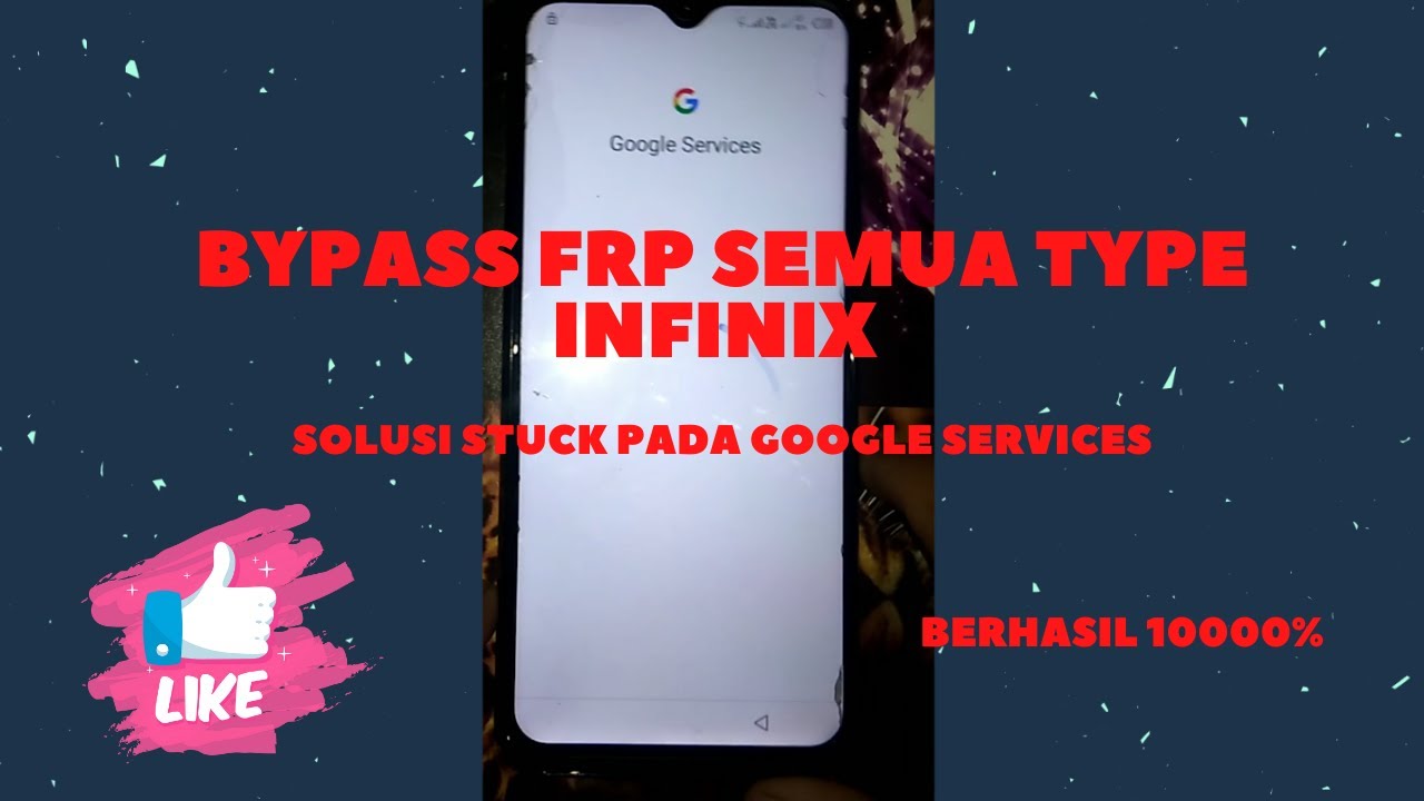 Cara Bypass FRP Google Pada Semua Tipe HP Infinix || Stuck On Google Services Solution (Android 10)