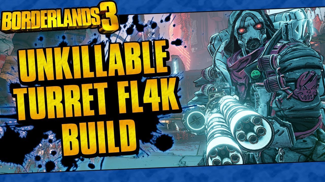 Borderlands 3 | Unkillable Turret FL4K Build (Melts Bosses And Mobs!)