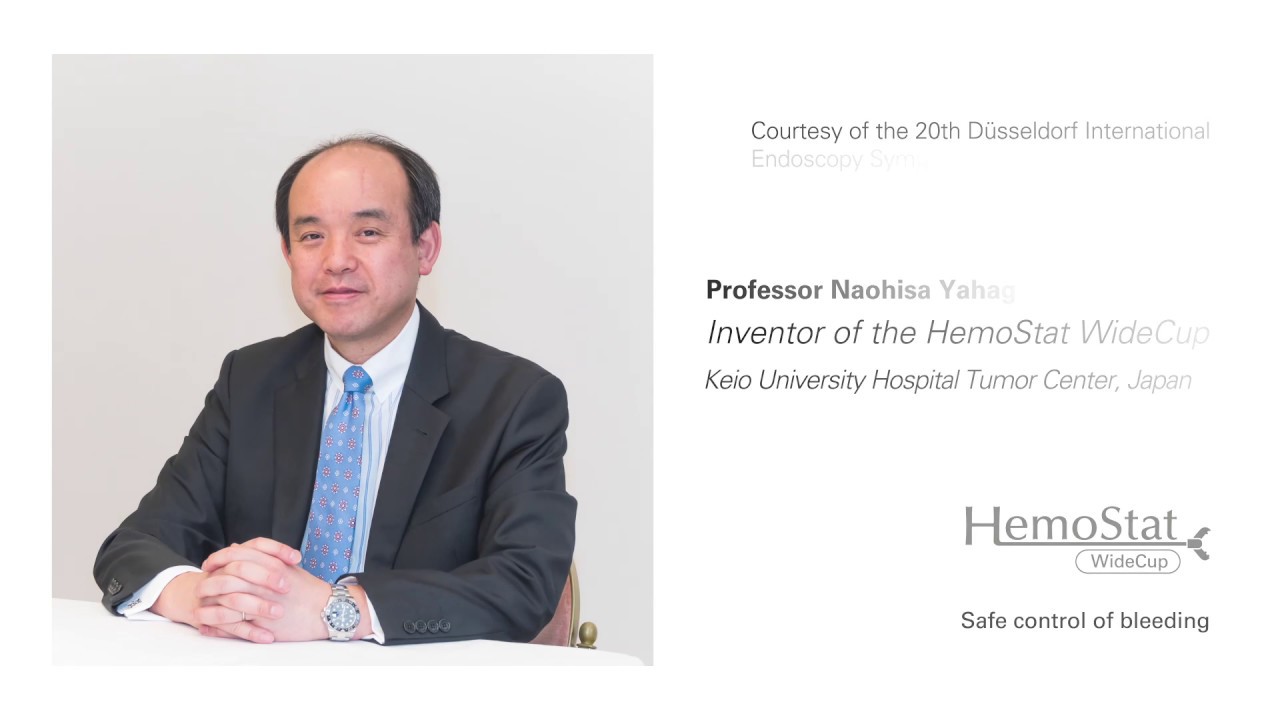 Introduction of  HemoStat WideCup - Prof. Naohisa  Yahagi
