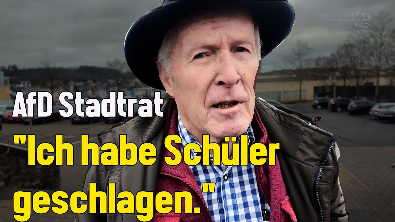 Verst&ouml;rendes Interview mit einem AfD Stadtrat