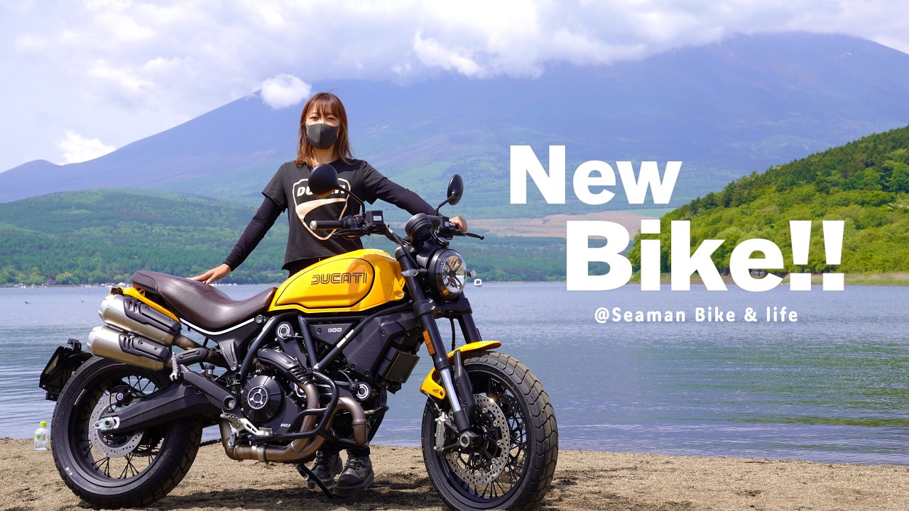 My First Ride on the DUCATI Scrambler 1100 Tribute PRO 🏍️ | Japan MotoVlog