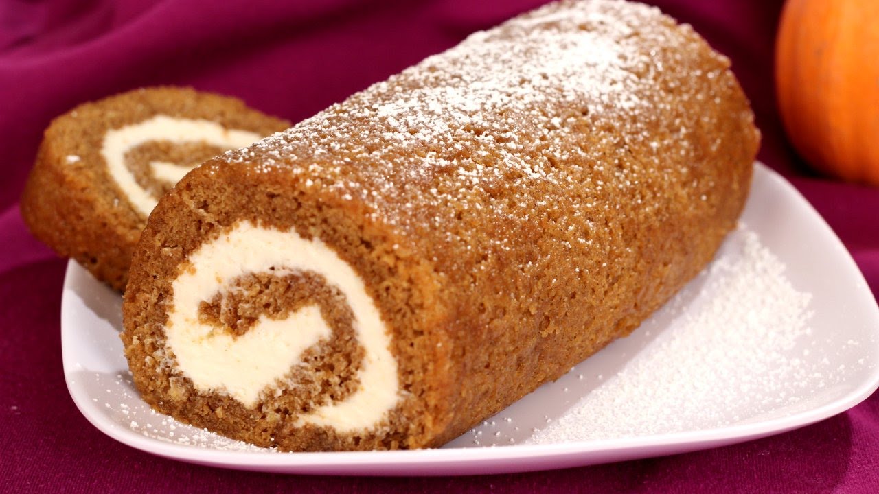 Pumpkin Roll Recipe - Amy Lynn's Kitchen