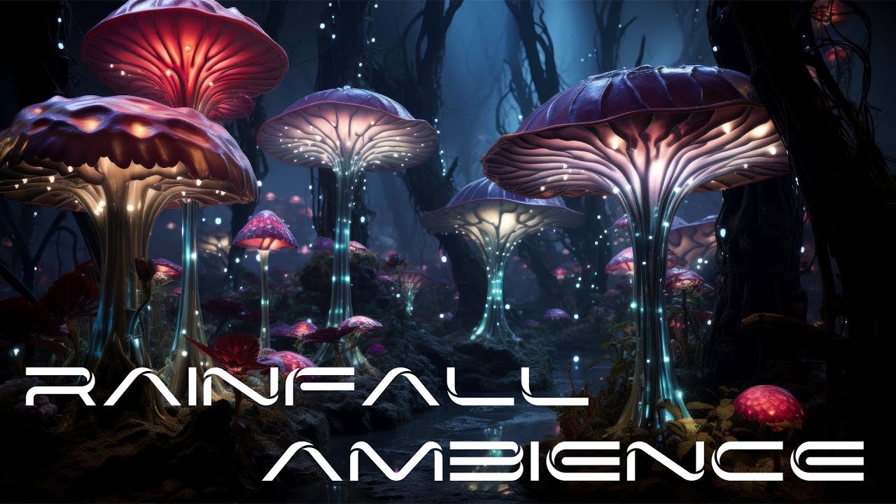 Otherworldly Ambience: Rainfall on an Alien Planet