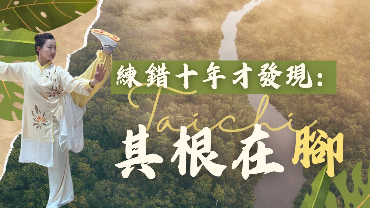 （粵語）練錯十年才發現：其根在腳 （CC中文字幕）太極 | 人體能量| 腳部練習| 能量交換 | 人體竅穴 | 湧泉穴|腎氣| 站樁練習