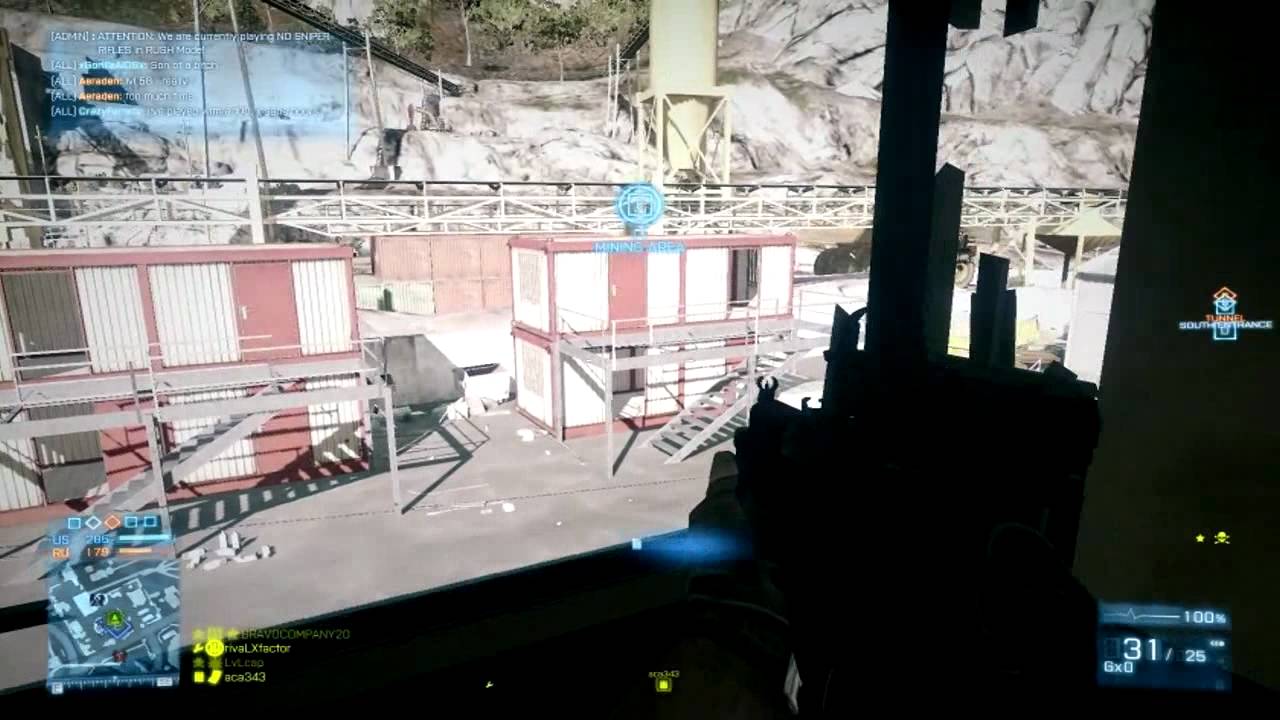 BF3: AKS-74U Engineer gameplay and weapon setup with thoughts and advice by rivaL xfactor