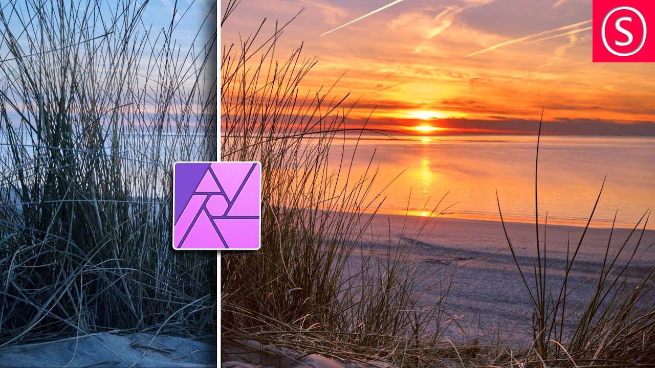 How to: PERFECT Golden Hour Colors  - Affinity Photo Super Easy Beginner Tutorial