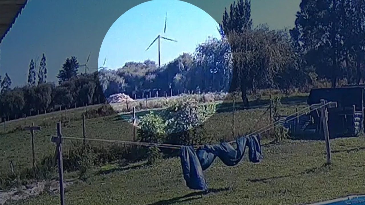 Cae aspa de turbina eólica: vecinos preocupados por posibles accidentes