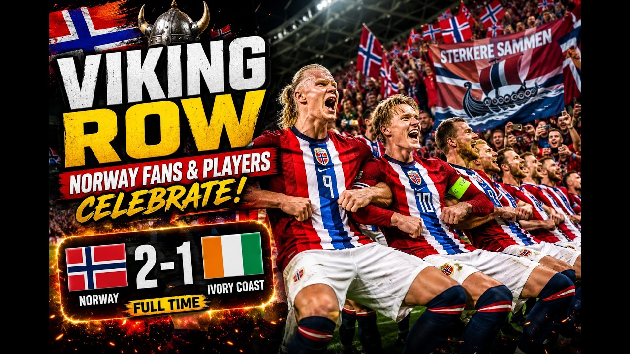 Watch Norway fans and players continue Viking Row celebration😱 World Cup2026's BEST Celebration ???!