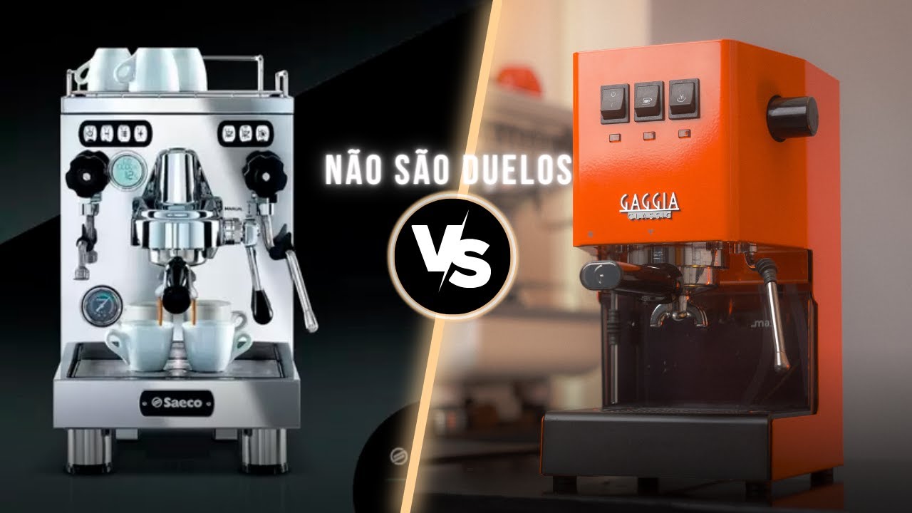 Gaggia Classic Pro VS Saeco SE50 (NÃO SÃO DUELOS #13) | Não Sou Barista