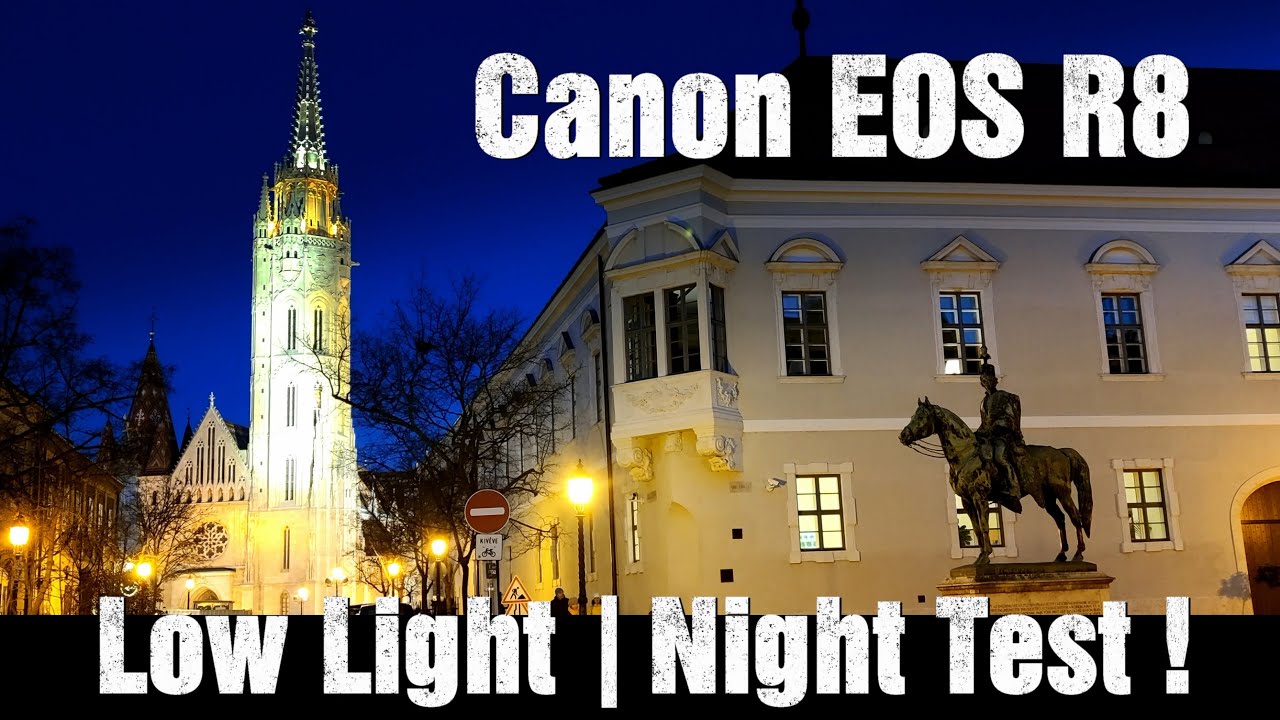 Canon EOS R8 Low Light | Night Video Test 4K!Nachttest!야간 테스트!!&iexcl;Prueba nocturna!夜測Teste noturno!