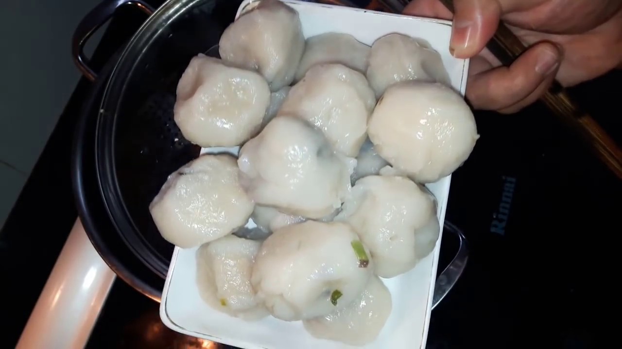 Cách làm món bánh hòn đặc sản hương canh vĩnh phúc!