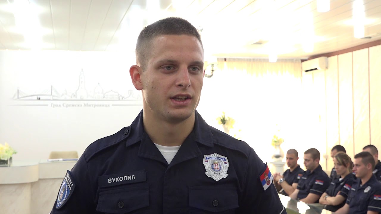 GRADSKA M TV Policija zakletva 18.06. Sremska Mitrovica
