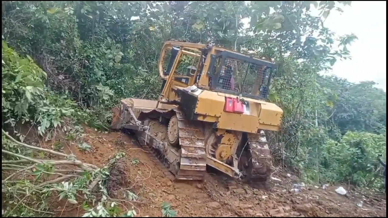 Engineering Power: Bulldozer Breakthrough in Action