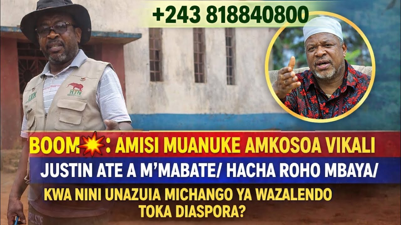 LE 13/02/26: AMISI MUANUKE AVUNJA UKIMYA TENA: ATE A M’MBATE HACHA ROHO MBAYA/ASAMBWA HUSSEIN ATAJWA
