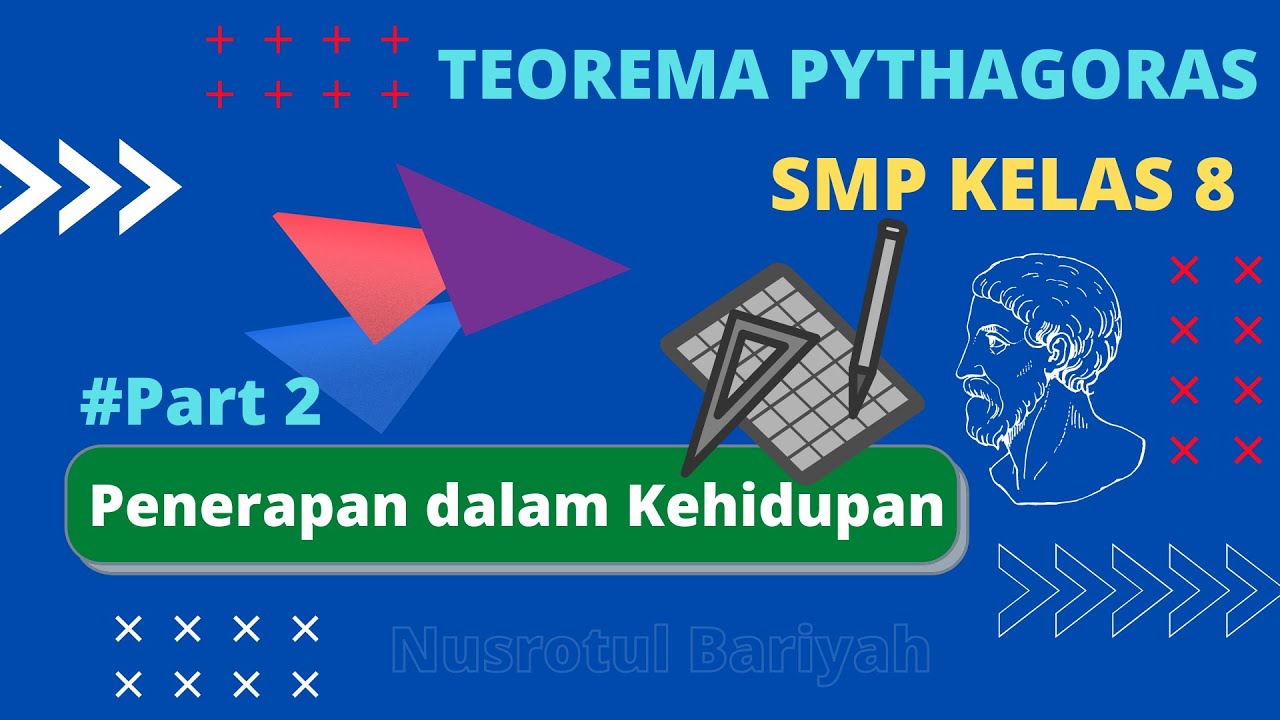 TEOREMA PYTHAGORAS KELAS 8 (2) - PENERAPAN DALAM KEHIDUPAN SEHARI-HARI